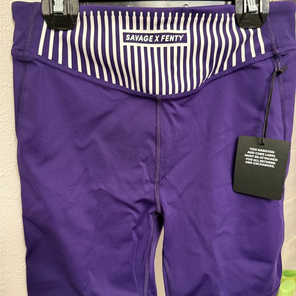 Savage X Fenty Purple Performance Leggings